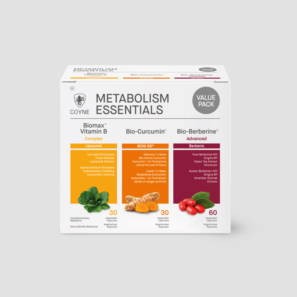 Metabolism Supplements Pack from Coyne by Phytoceutics Packshot