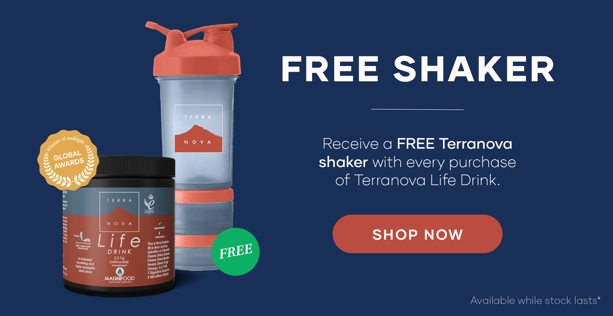 Life Drink + Shaker Pop Up